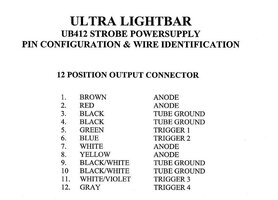 Whelen LFL Power Supply Wiring | eLightbars  Whelen Light Bars Wiring Diagrams    eLightbars
