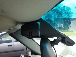 whelen avenger visor mount